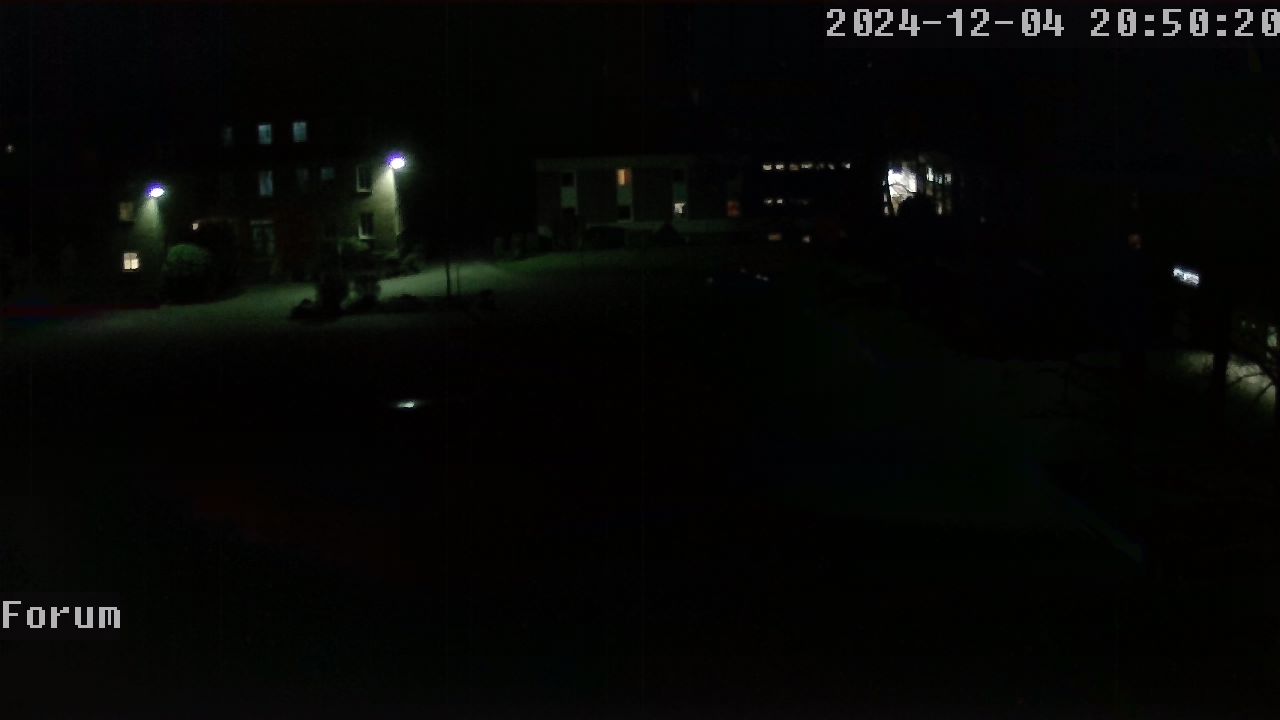 Webcam Schulhof 19:50