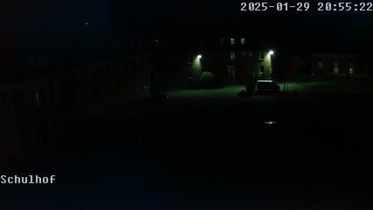 Webcam Schulhof 20:55