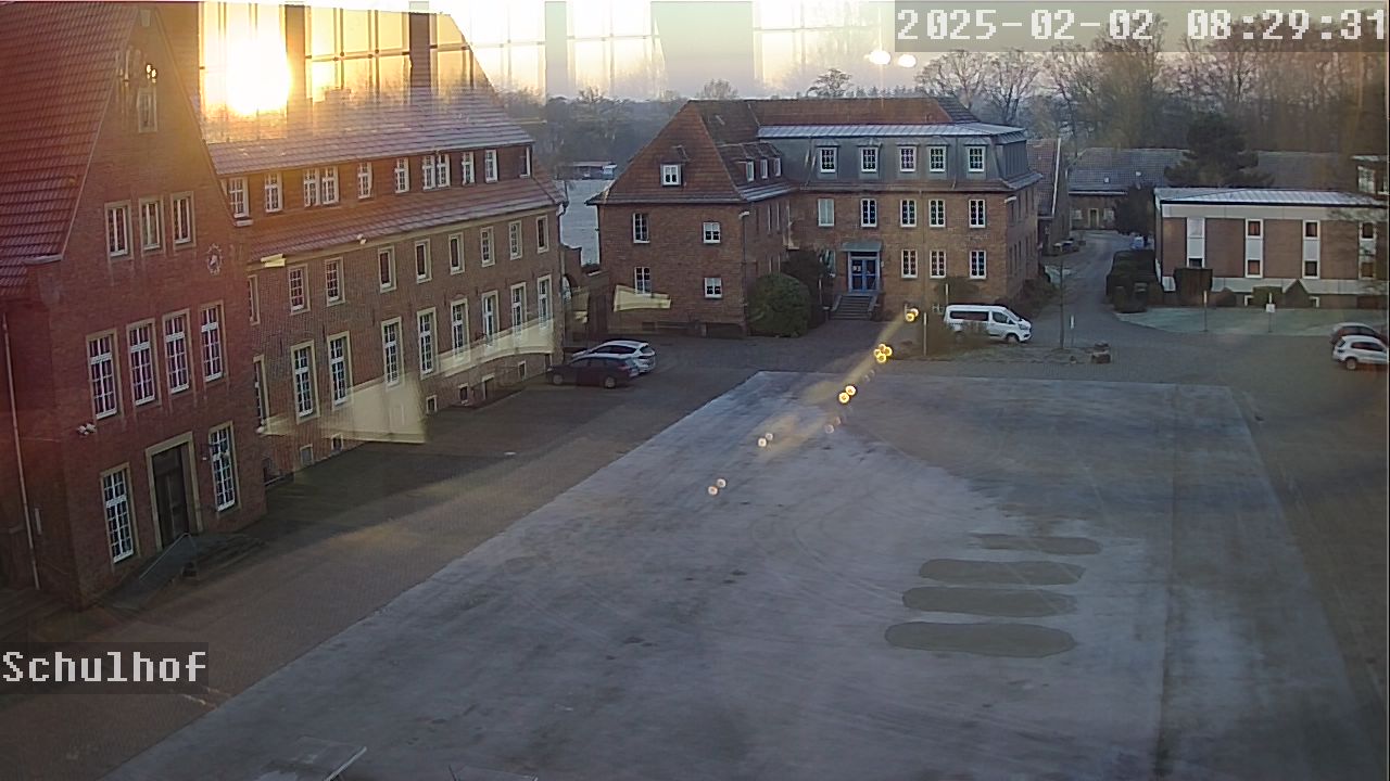 Webcam Schulhof 08:29