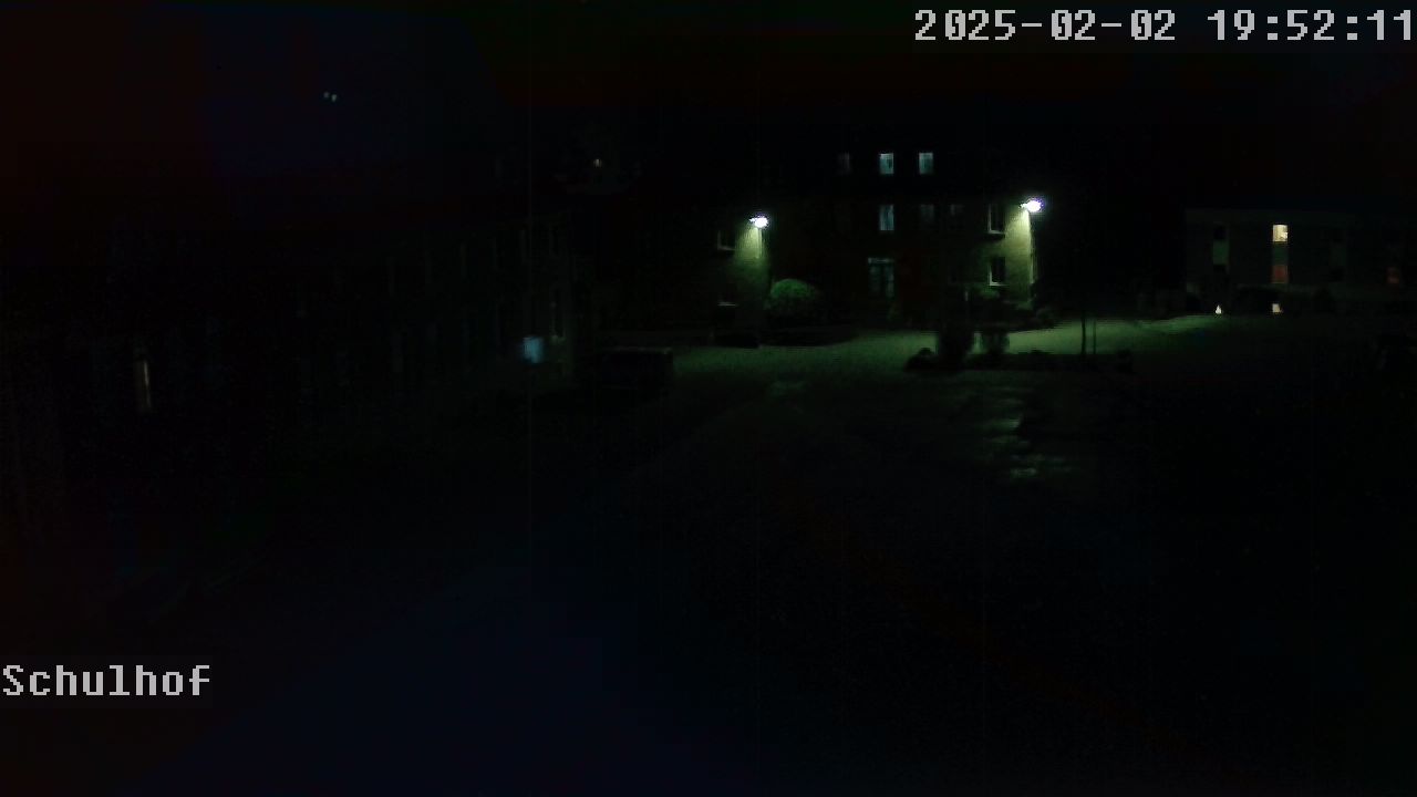 Webcam Schulhof 19:52