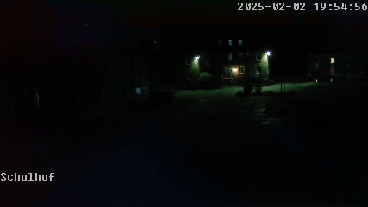 Webcam Schulhof 19:54