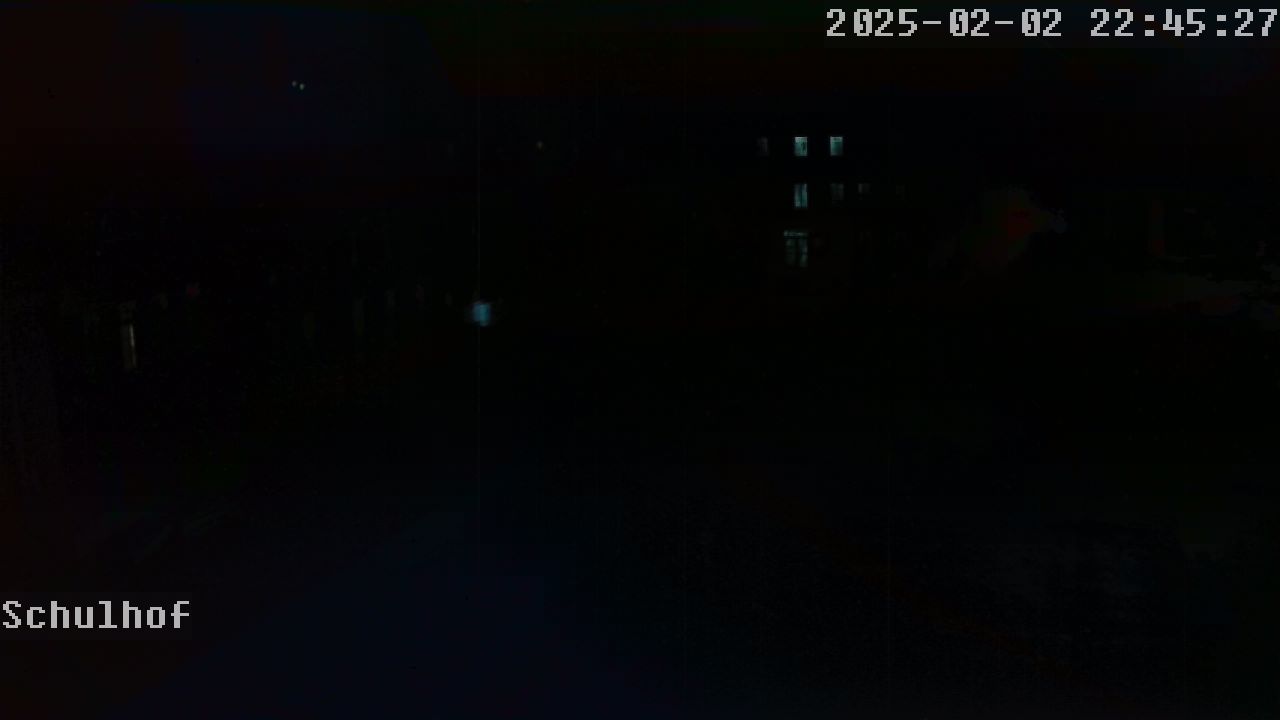 Webcam Schulhof 22:45